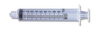 BD Syringe Only 10ML Slip Tip - 200