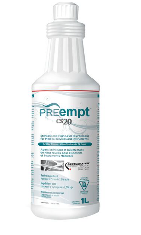 PRE-EMPT VIROX CS20 DISINFECTANT FOR INSTRUMENTS AND MEDICAL DEVICES